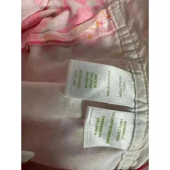 Lilly Pulitzer Womens Shorts Size 00 Kir Royal Pink Ohh la la Floral Callahan Kn - Picture 3 of 8